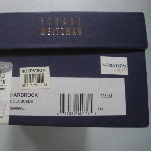 Stuart Weitzman Hardrock Cola Suede with Decorative Buckle Size 9 M Shoe - Picture 3 of 3